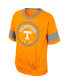 Big Girls Tennessee Orange Tennessee Volunteers Tomika Tie-Front V-Neck T-shirt