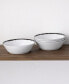 Фото #4 товара Rill 4 Piece Soup Bowl Set, Service for 4