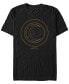 Фото #1 товара Men's Moon Knight Hieroglyphics Logo Short Sleeve T-shirt