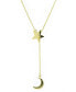 Фото #1 товара ADORNIA moon Star Lariat Necklace