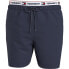 Фото #1 товара TOMMY JEANS Logo Tape Mid Length Swimming Shorts