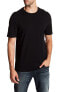 Vince 155957 Men's Distressed Crew Neck Short Sleeve Tee Black Sz. Large