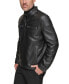 ფოტო #3 პროდუქტის Men's Bantam Racer Style Lamb Leather Jacket