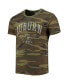 ფოტო #3 პროდუქტის Men's Camo Auburn Tigers Arch Logo Tri-Blend T-shirt