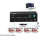 Фото #2 товара BYTECC HM2-SP104E HDMI 2.0 & HDCP 2.2, 1x4 HDMI Splitters with EDID & RS232