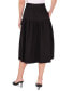 Women's Tie-Waist A-Line Midi Skirt