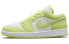Фото #1 товара Кроссовки Nike Air Jordan 1 Low Limelight (Желтый)