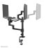 Фото #8 товара by Newstar monitor/laptop desk mount - Notebook & monitor arm - Black - Steel - 29.5 cm (11.6") - 43.9 cm (17.3") - 68.6 cm (27")