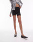 Topshop seamless co-ord cropped knicker short in black