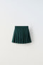 Box pleat skirt