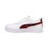 Фото #3 товара Puma Carina Winter Plaid Perforated Logo Platform Toddler Girls White Sneakers