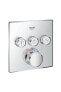 Grohtherm Smartcontrol Üç Valfli Akış Kontrollü, Ankastre Termostatik Duş Bataryası