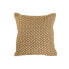 Cushion Home ESPRIT Mustard Fringe Boho 45 x 45 cm