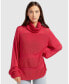 Фото #1 товара Women's Women Nevermind Sheer Panelled Knit Sweater