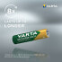 VARTA 1x4 Rechargeable AAA Ready2Use NiMH 800mAh Micro Batteries