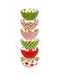 Фото #1 товара Holiday Fun 30 oz All Purpose Bowls Set of 6, Service for 6
