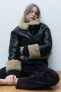 Фото #5 товара Двусторонняя куртка в байкерском стиле — zw collection ZARA