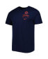 Фото #3 товара Men's Navy Virginia Cavaliers Team Practice Performance T-shirt