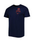 ფოტო #3 პროდუქტის Men's Navy Virginia Cavaliers Team Practice Performance T-shirt