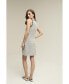 ფოტო #3 პროდუქტის Women's Stretch Tweed Smart Tank Dress