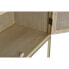 Шкаф DKD Home Decor 90 x 40 x 170 cm Ель Натуральный Позолоченный Металл Деревянный MDF