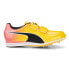 Фото #1 товара Puma Evospeed Triple Jump 10 Track & Field Womens Orange Sneakers Athletic Shoe
