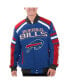 Фото #1 товара Men's Royal Buffalo Bills Power Forward Racing Full-Snap Jacket