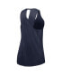 ფოტო #3 პროდუქტის Women's Navy Tennessee Titans Performance Tank Top