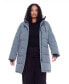 Фото #1 товара Women's Plus Size - Aulavik Plus | Mid-Length Hooded Parka Coat