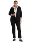 Фото #4 товара Women's Plus Size Combed Cotton Single-Breasted Blazer