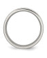 Stainless Steel Polished 6mm Flat Band Ring