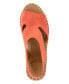 ფოტო #16 პროდუქტის Women's Cody Wedge Espadrille Sandals