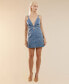 ფოტო #1 პროდუქტის Women's Neva Denim Mini Dress