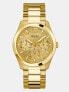 Фото #2 товара Guess Herren Armbanduhr Atlas gold GW0668G4 45 mm