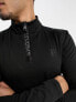 Фото #3 товара Protest Will 1/4 zip top in black