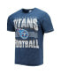 Фото #2 товара Men's '47 Navy Tennessee Titans Rocker Vintage-Inspired Tubular T-shirt