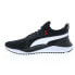 Фото #9 товара Puma Pacer Future Street Plus 38463409 Mens Black Lifestyle Sneakers Shoes