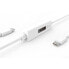 j5create JUCP14 USB-C™ 2.0 to USB-C™ Cable With OLED Dynamic Power Meter - White - 1.2 m