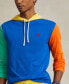 Фото #3 товара Men's Color-Blocked Jersey Hooded T-Shirt