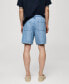 ფოტო #2 პროდუქტის Men's Hemp Lyocell Bermuda Shorts