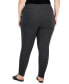 Фото #2 товара Plus and Petite Plus Size Tummy-Control Skinny Pants, Created for Macy's