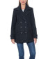 ფოტო #1 პროდუქტის Women's Double Breasted Pea Coat