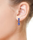 ფოტო #2 პროდუქტის EFFY® Tanzanite Graduated Pear-Shape Drop Earrings (2-3/4 ct. t.w.) in Sterling Silver
