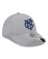 Men's Gray New York City FC Active 9Twenty Adjustable Hat