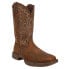 Durango Rebel Wellington Square Toe Mens Brown Casual Boots DB4443