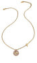 Beautiful Re-leaf Gold Plated Necklace JUBN01331JWYGLRT/U