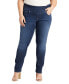 Фото #1 товара Plus Size Nora Mid Rise Skinny Pull-On Jeans