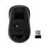 V7 Wireless Mobile Optical Mouse - Black - Ambidextrous - Optical - RF Wireless - 1600 DPI - Black