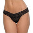 Фото #1 товара Hanky Panky 261163 Womens Signature Lace Low Rise Thong Black Size One Size