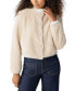 Women's Cozy Button-Front Fleece Cardigan